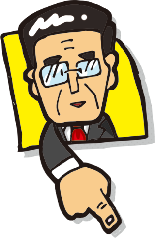 指差すまさみくん