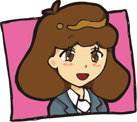 納得する由布子